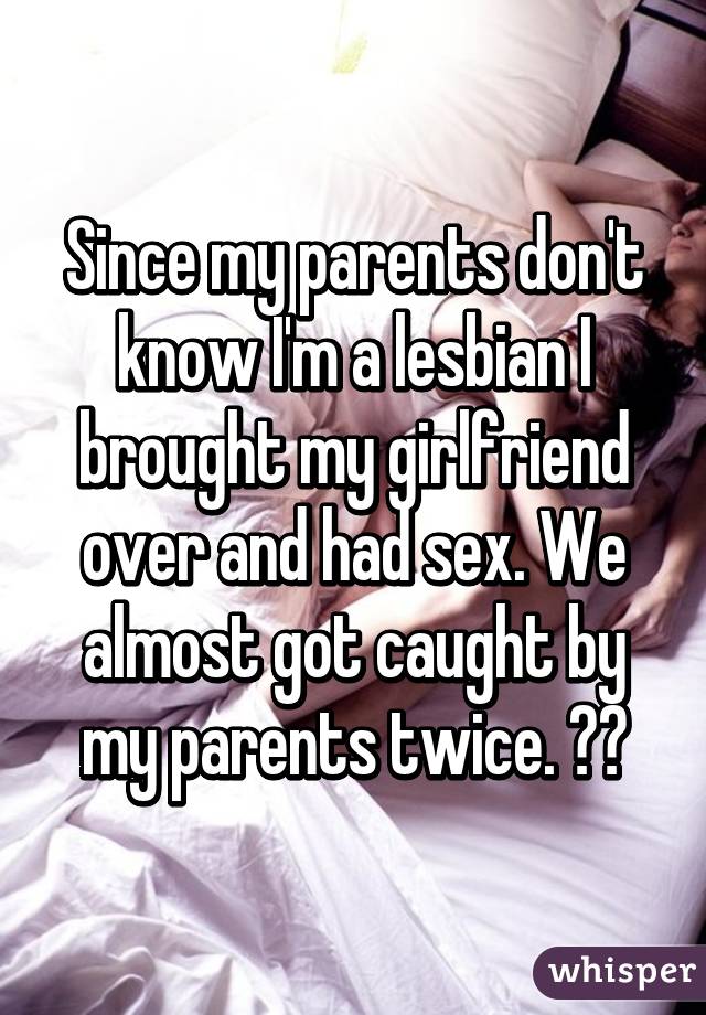Lesbians caught by parents