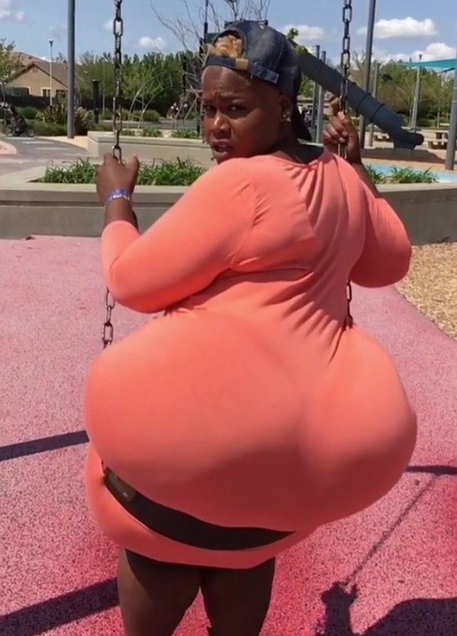 Big black fat ass oild bbw