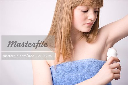 Young teen girl armpit hair