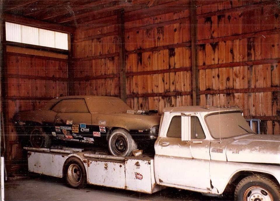 Vintage car barn finds