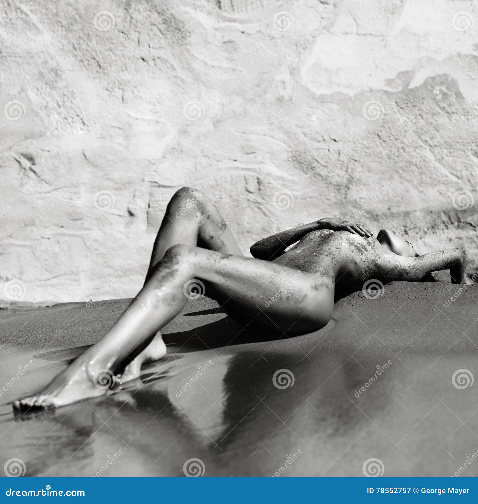 Black woman nude beach