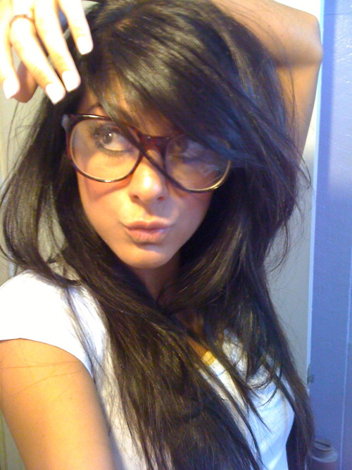 Girls with geeky glasses