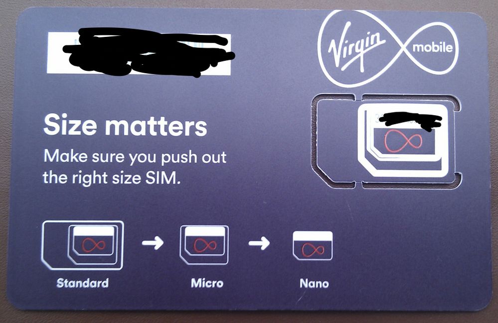 Virgin mobile australia micro sim request