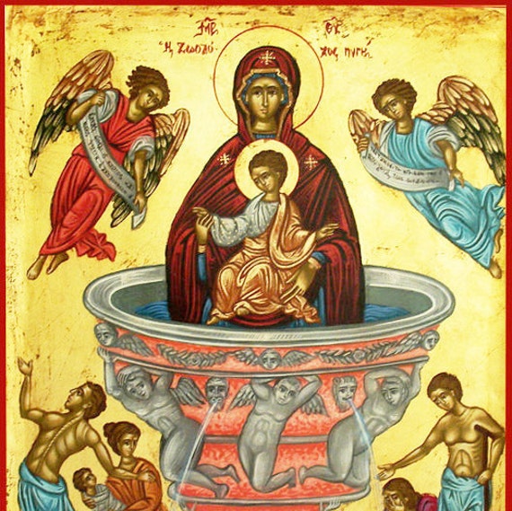 Greek orthodox byzantine icons