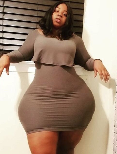 Ebony thick thighs wide hips