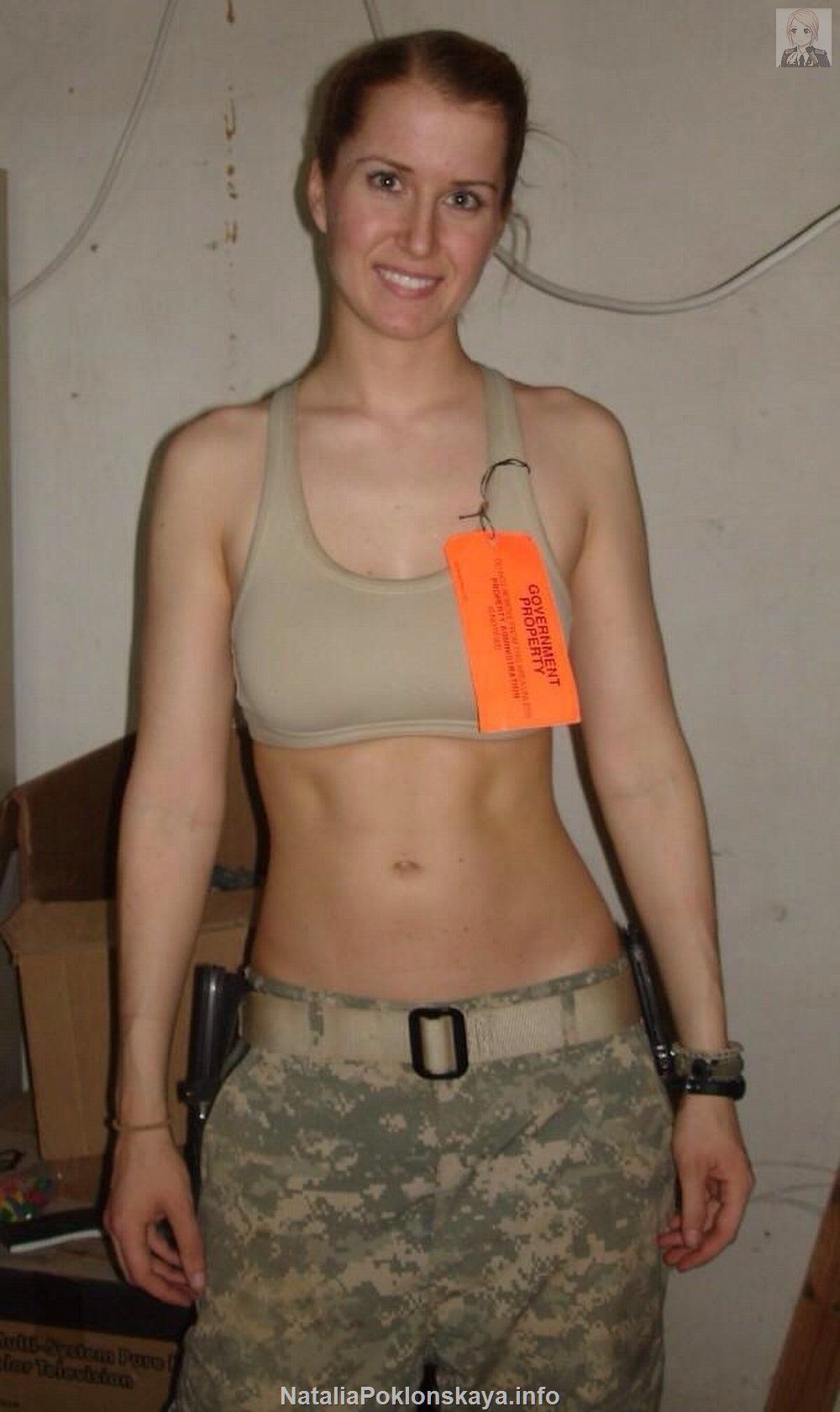 Hot nude military girls in camo