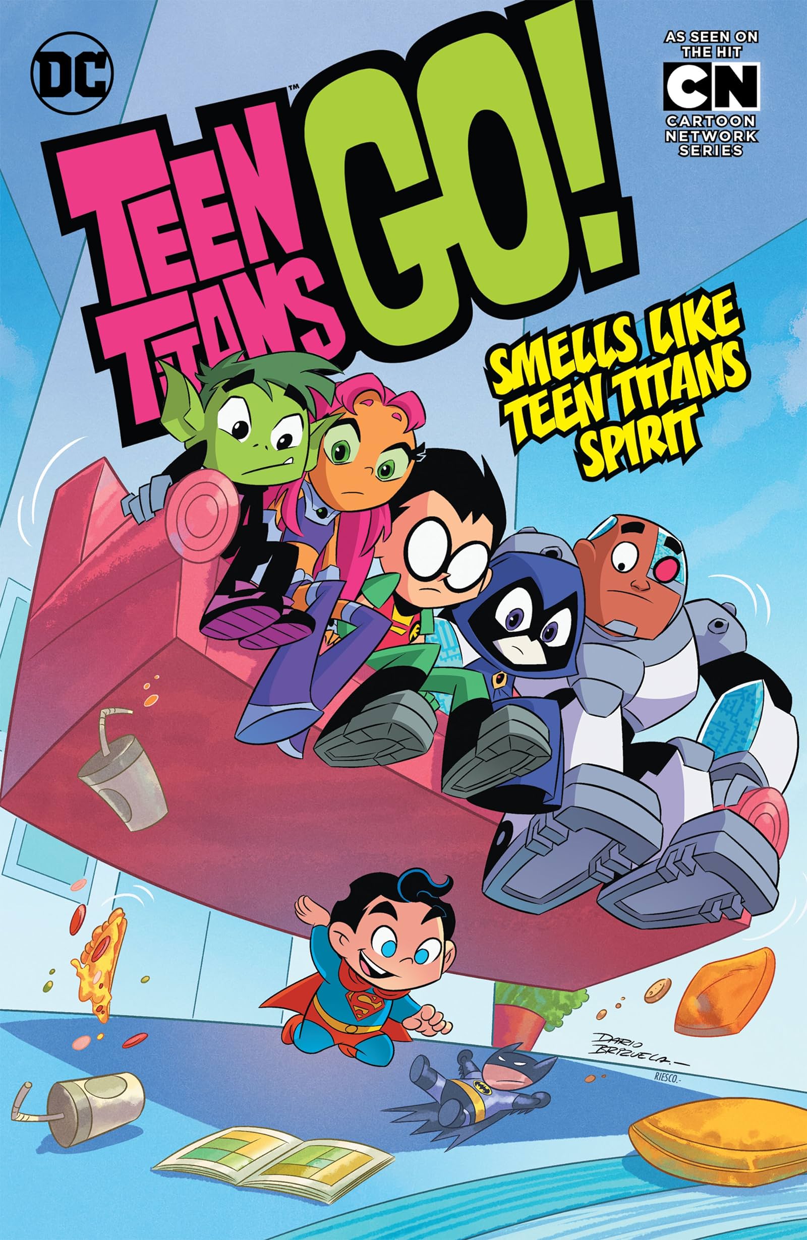 Cartoon network teen titans comic