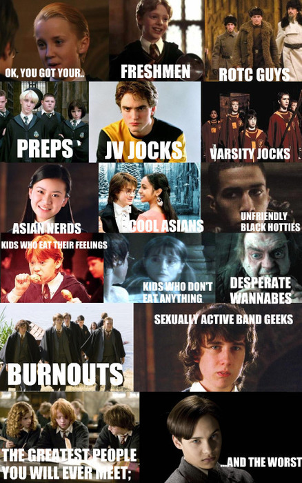 Funny harry potter mean girls