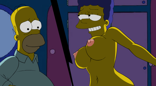 Nude simpsons cartoon porn gif