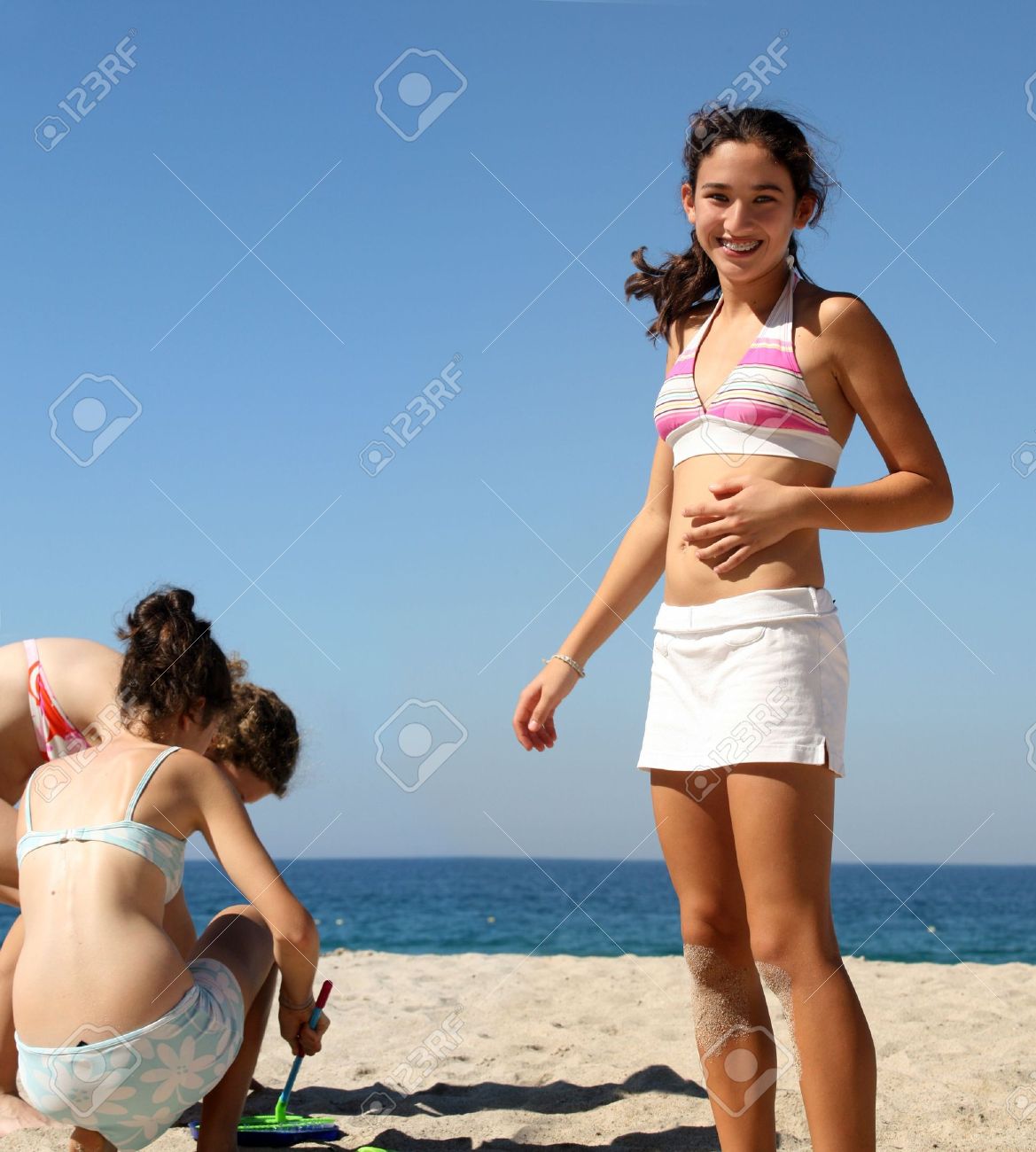 Teen girl beach pictures