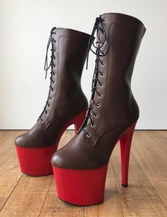 And fetish shoes abused boots