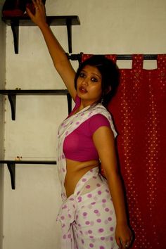 Sexy saree back nudes