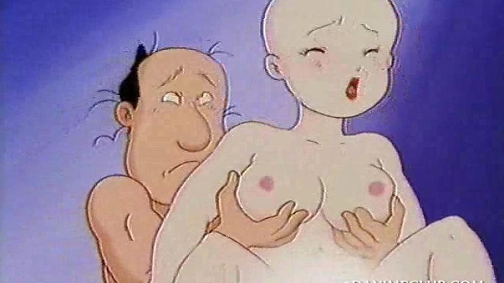 Anime first time naked