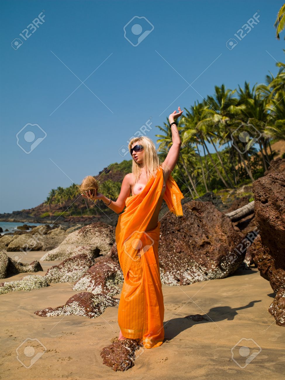 Nudist- indian- beach- naked