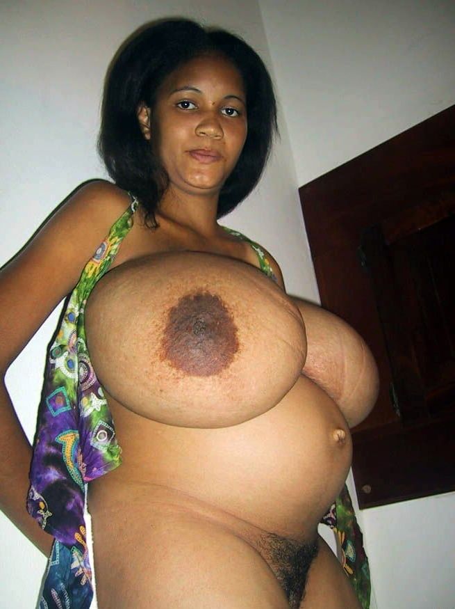 Black big nude mom