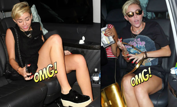 Miley cyrus nude upskirt
