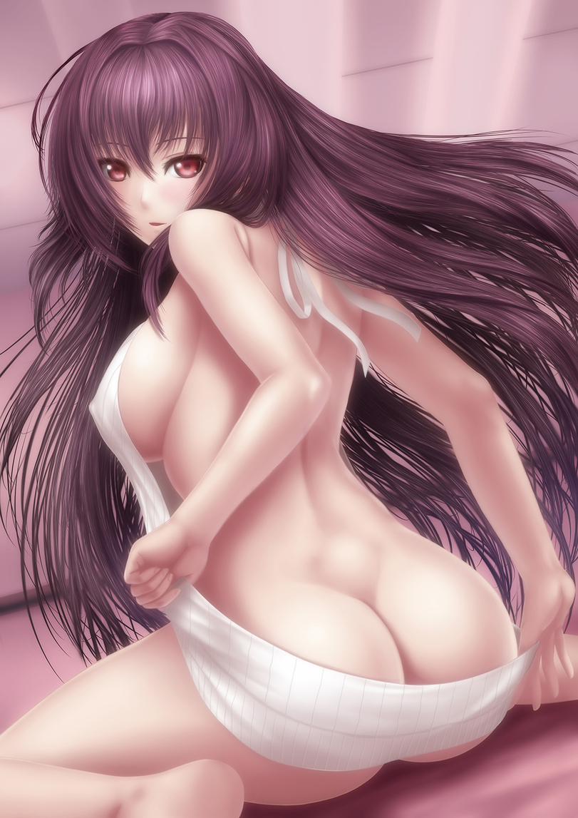 Hot anime girl naked