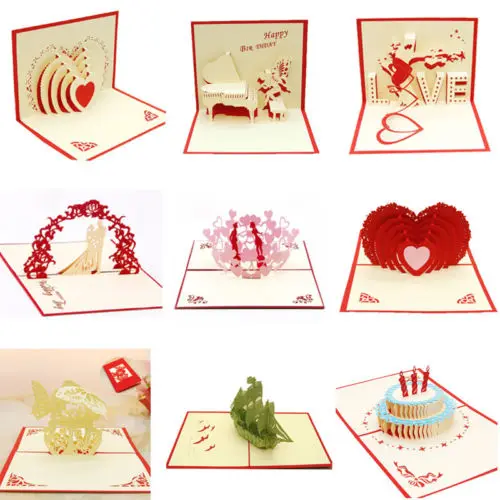 Valentine greeting cards birthday