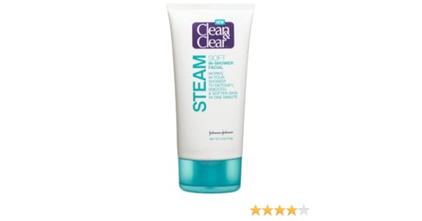 Clean and clear soft in shower facial