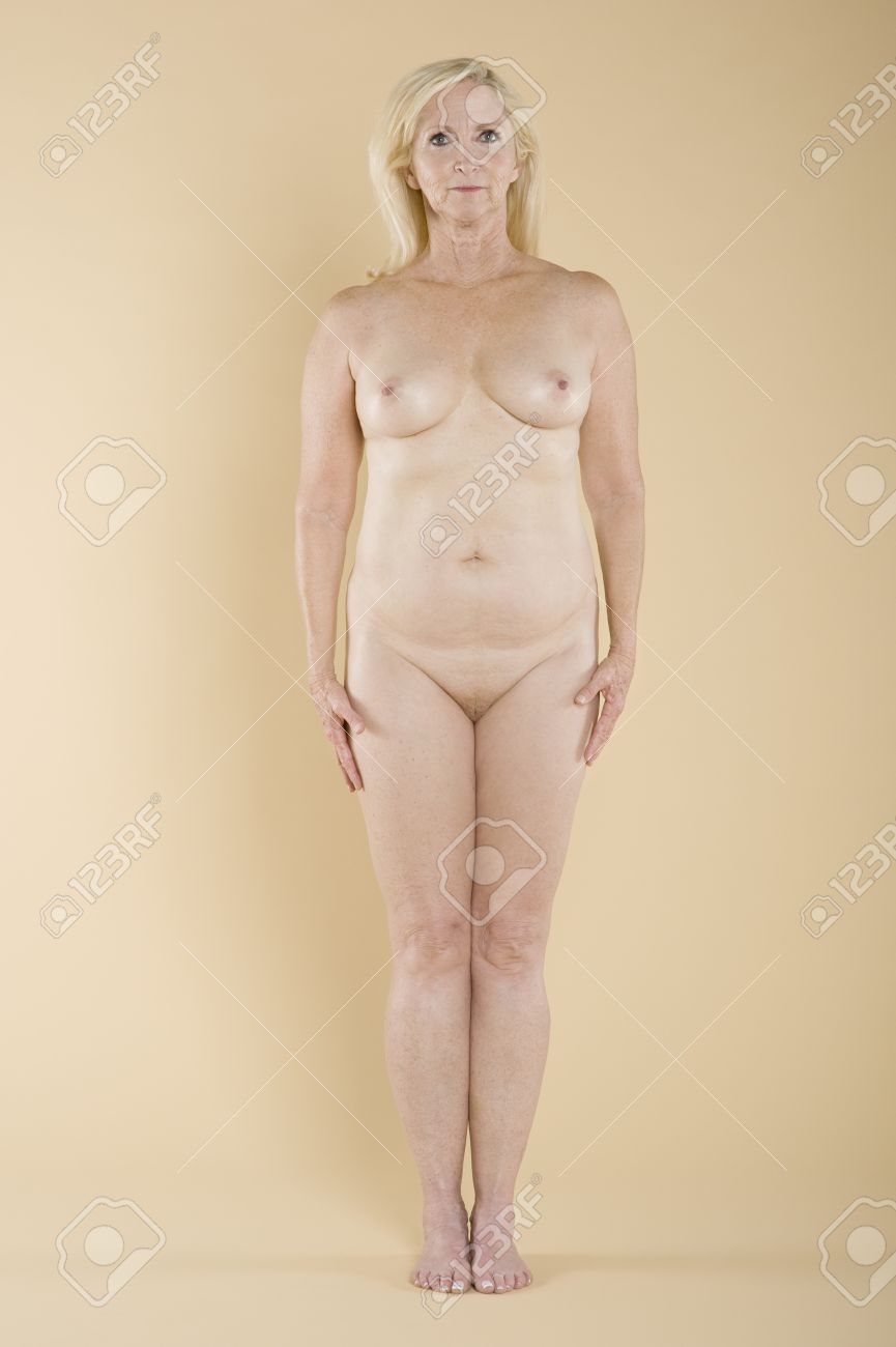 Naked middle- aged women