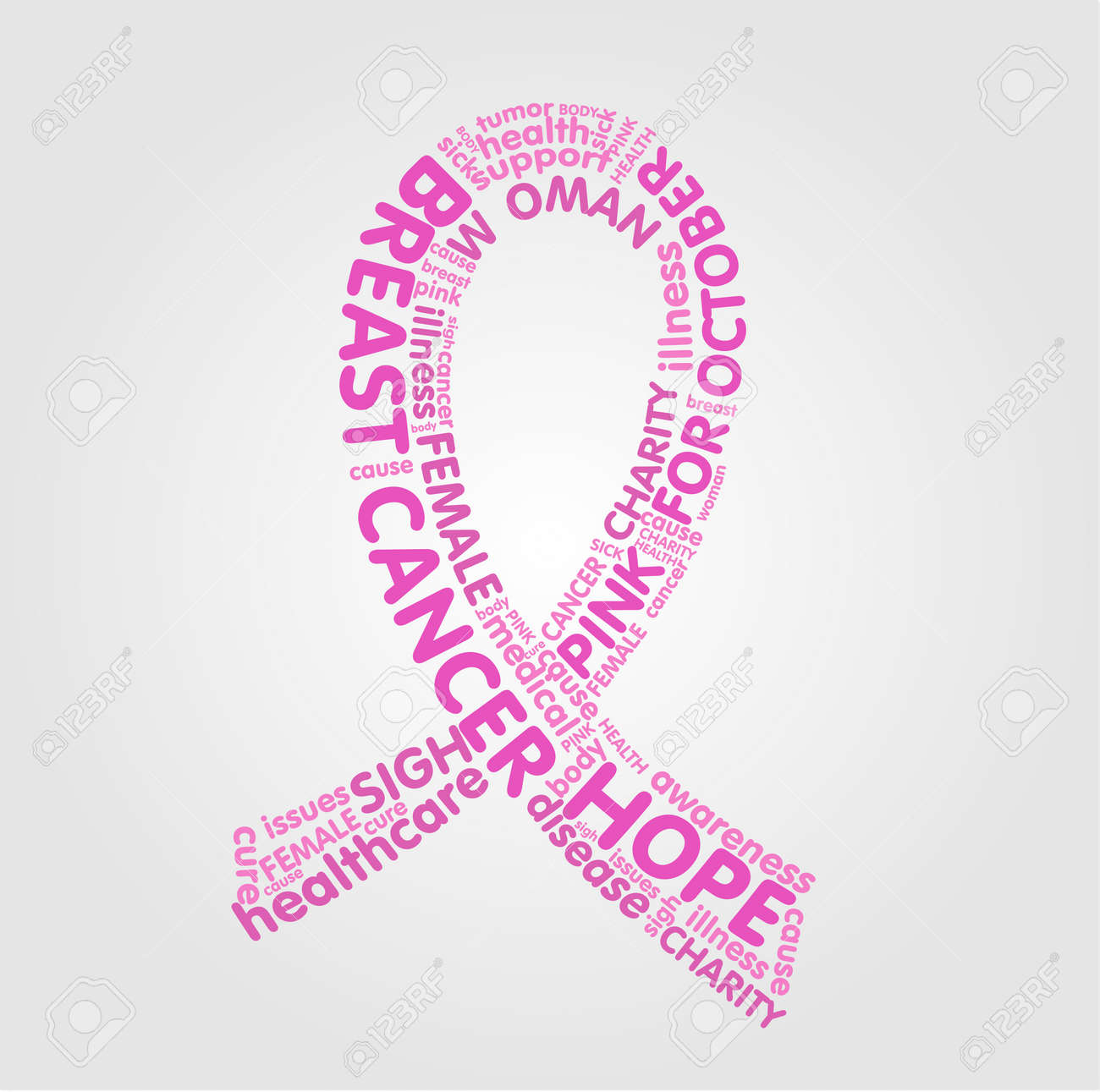 Pictures of breast cancer pink ribbon