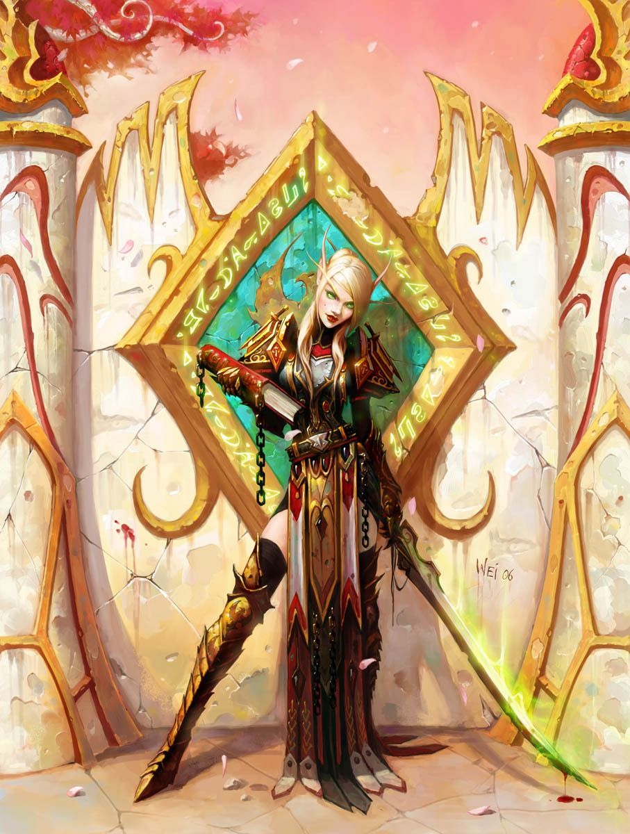 Princess of blood elves in wow