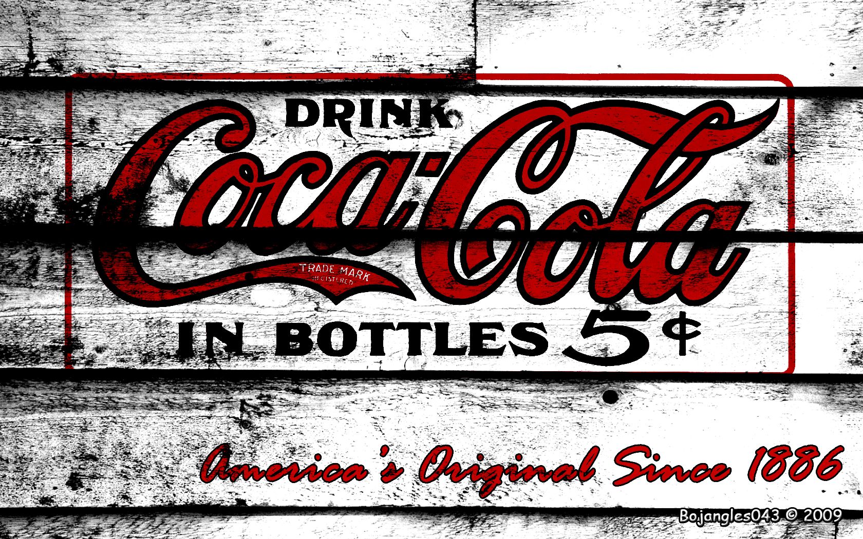 Wallpaper coca- cola free vintage