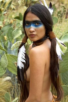Native american girl pigtail pussy