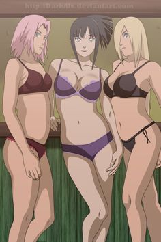 Sexy girls in naruto naked