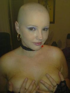 Beautiful bald women nude
