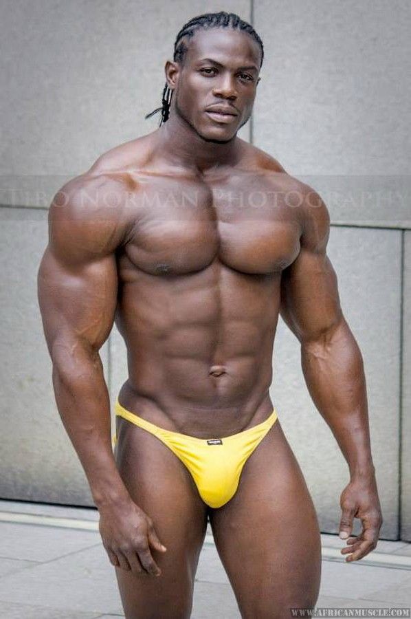 Man big dick nacked muscle man black