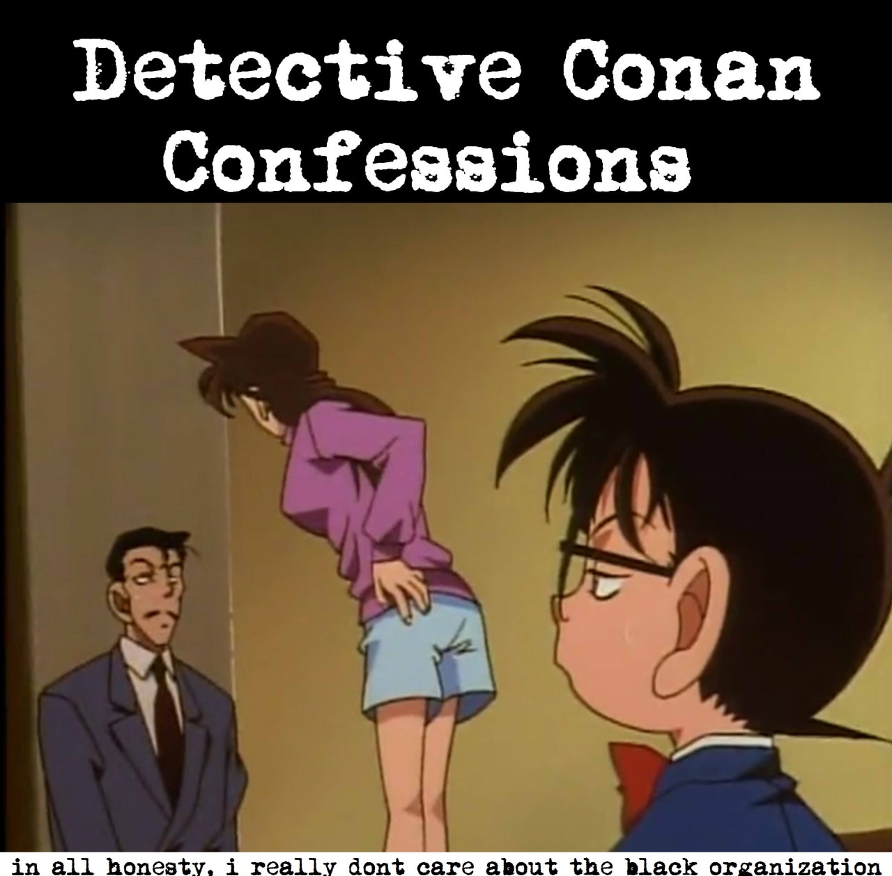Detective conan ran ass