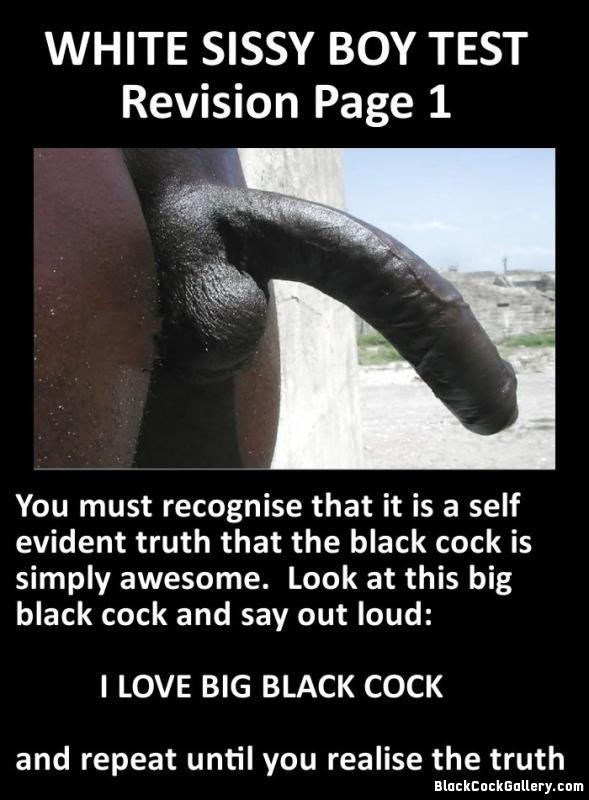 White boys love black cock caption