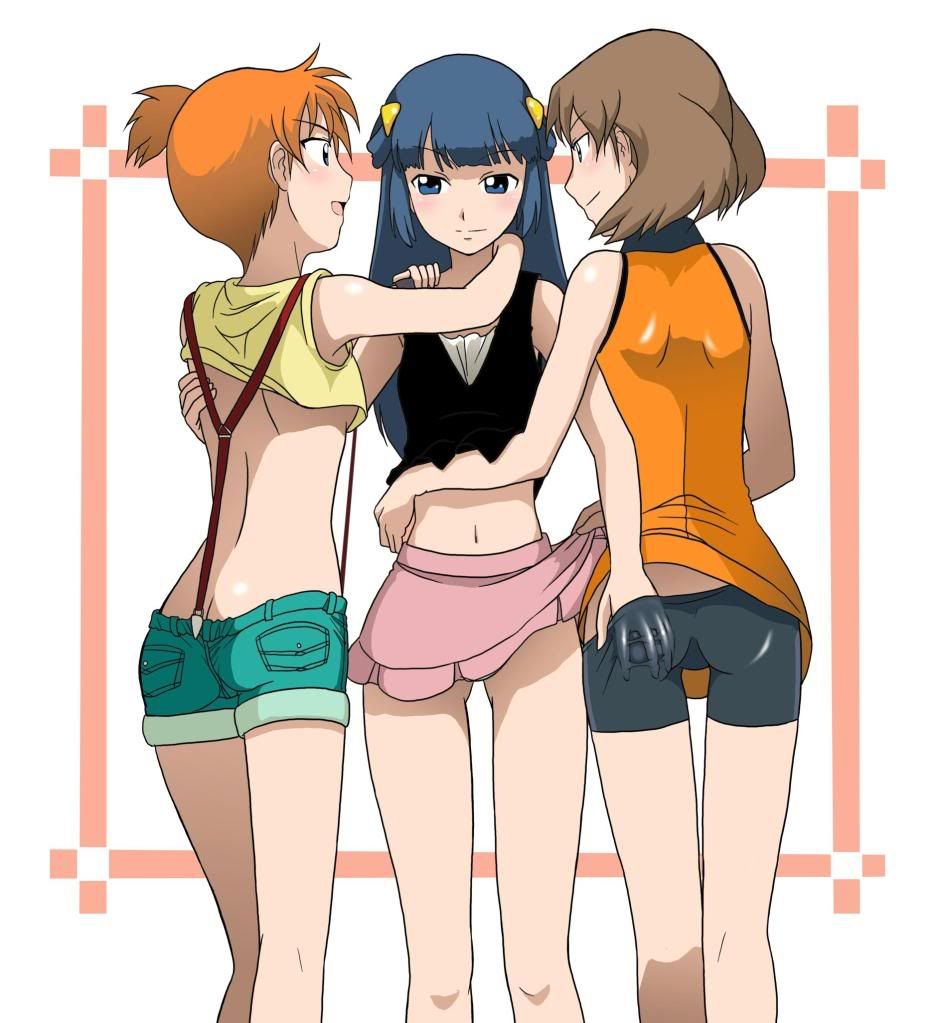 May and dawn misty pokemon naked