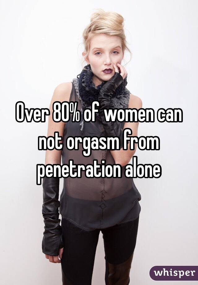 Women who can not orgasm