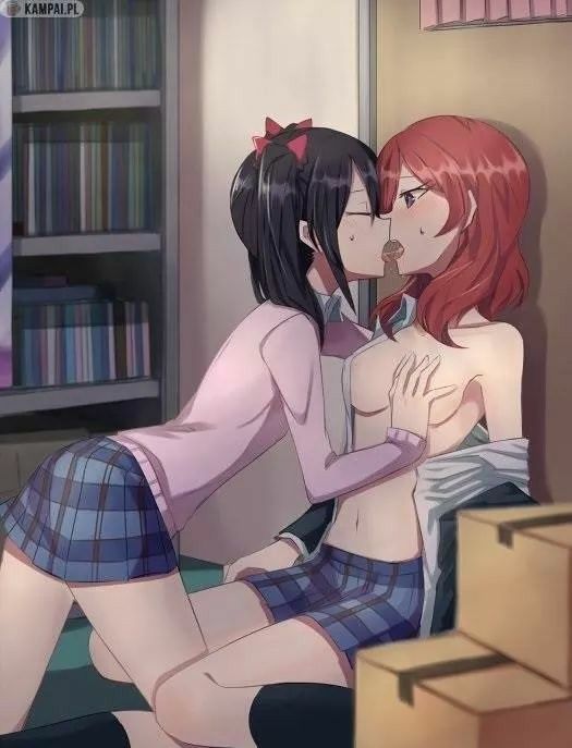 Lesbian anime girls yuri hentai