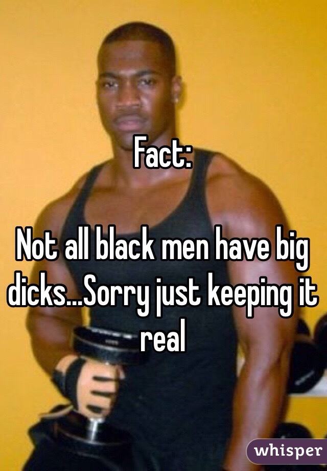 Dick s do have men black big