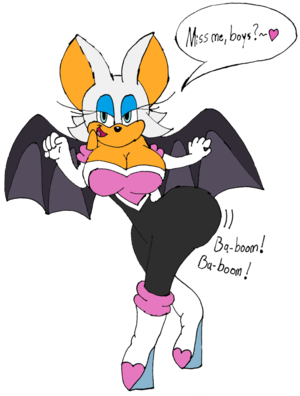 Rouge the bat hentail