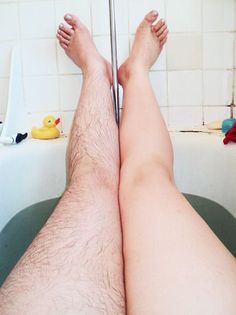 Tribe net hairy legs