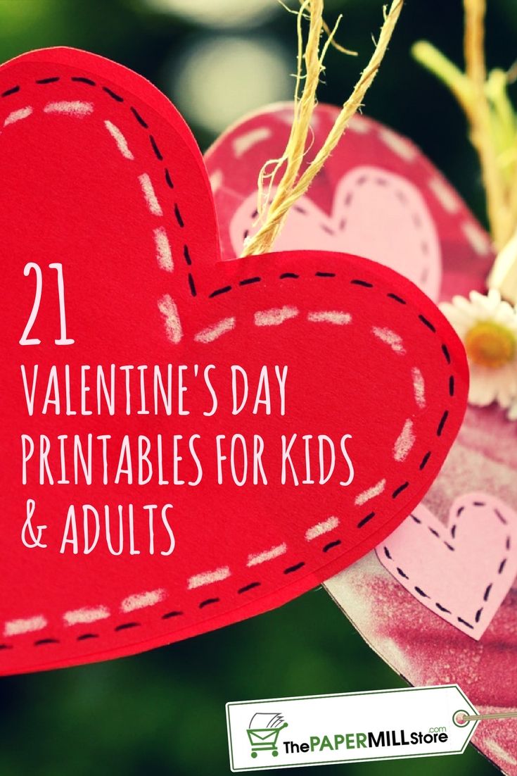 Free printable adult valentine day card