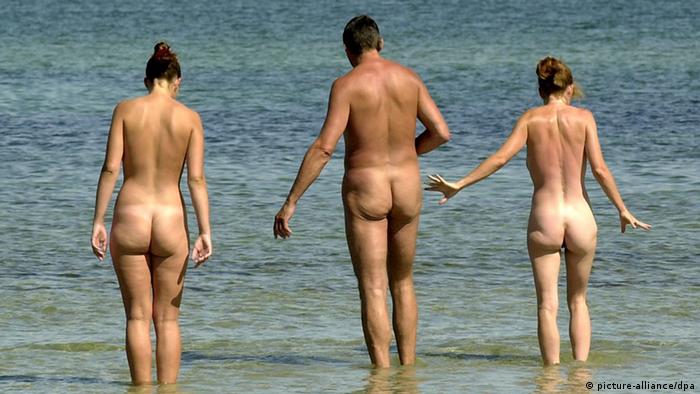 Nude german girls swimming