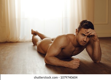 Man naked photo shoot sexy.