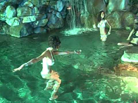 Playboy mansion pool party nude
