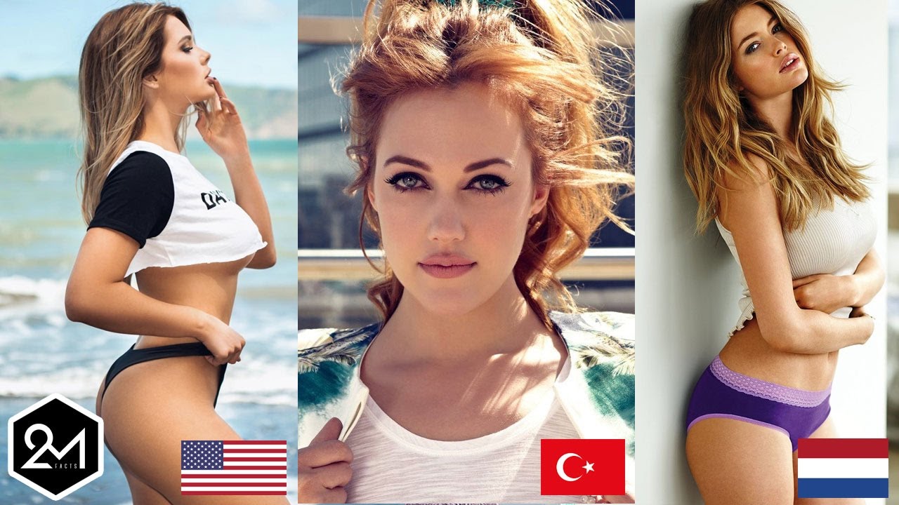 Beautiful women from different countries