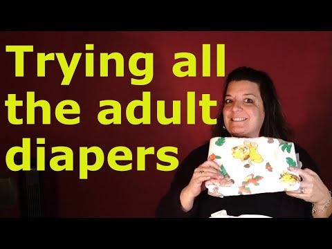 Adult diaper wearing story