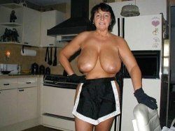 Big boob mature wife