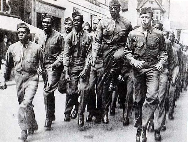 African american during world war two