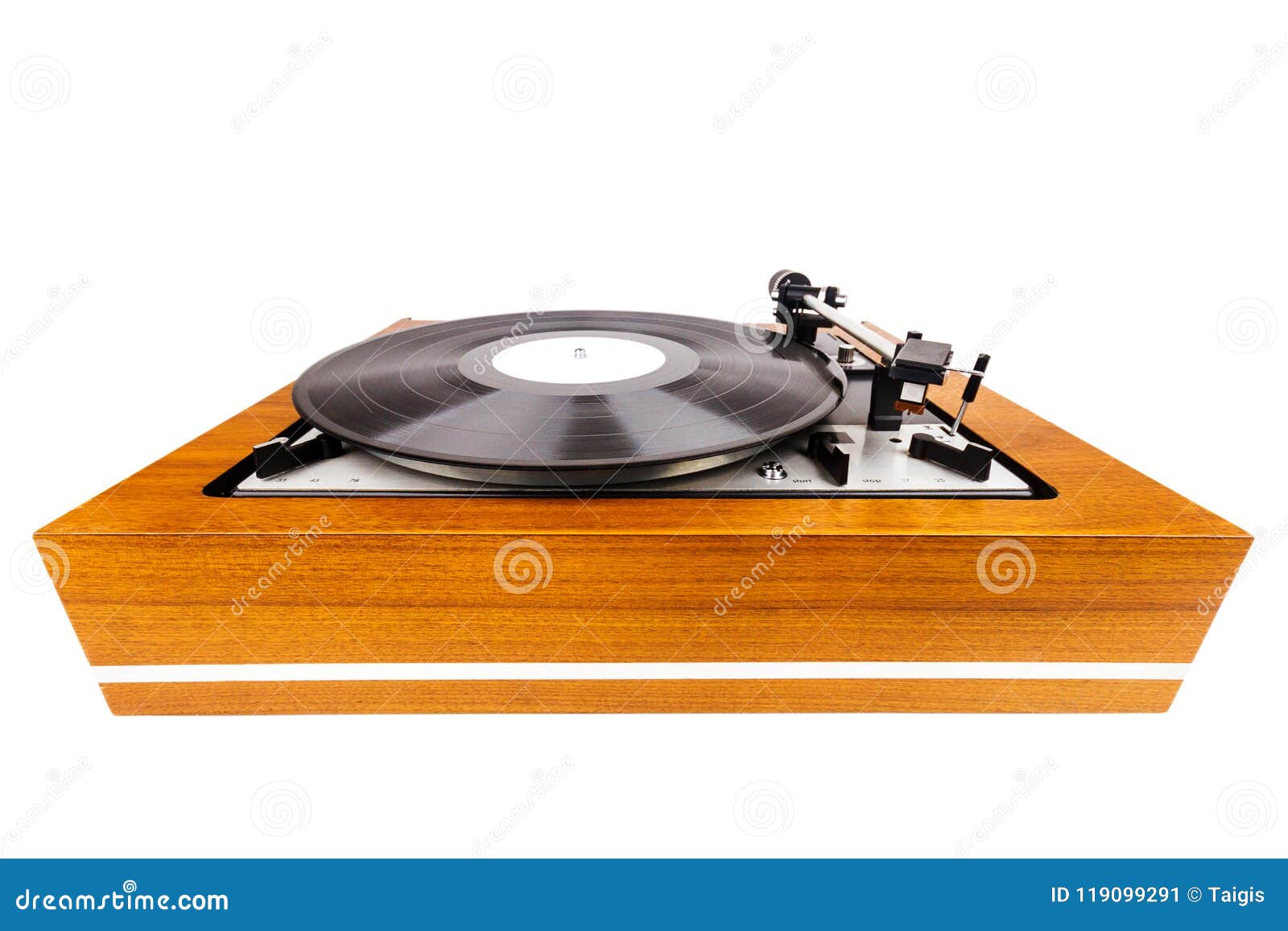 Music time vintage record player