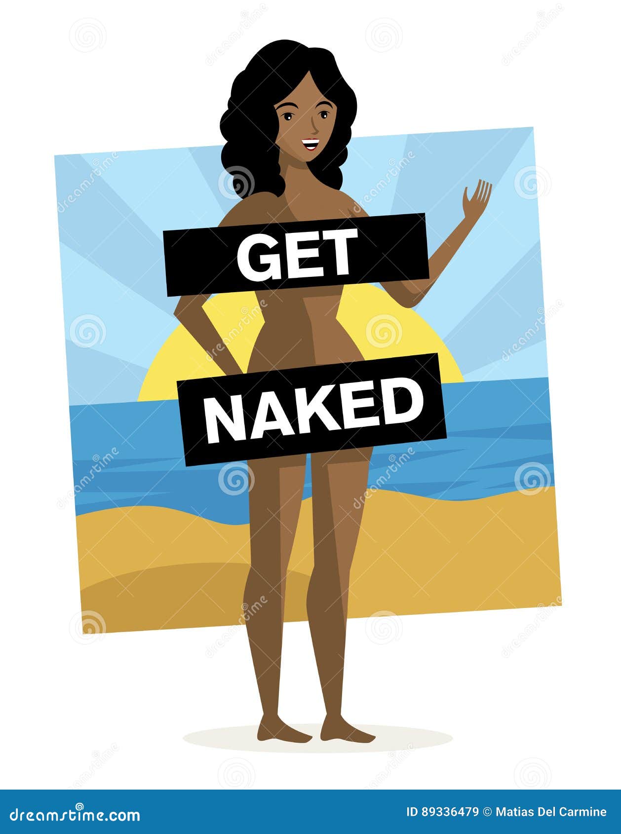 Naked nudist girls family