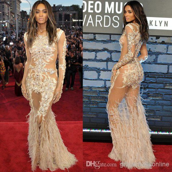Celebrity see through dresses